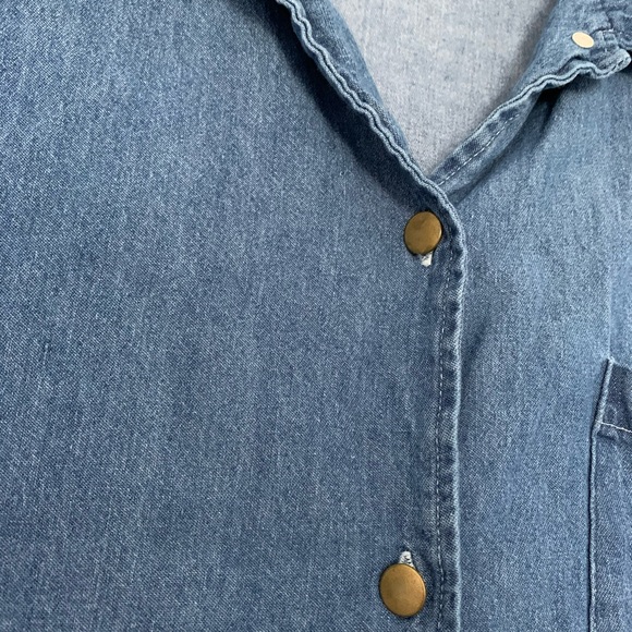 Denim Button Up - Picture 2 of 7